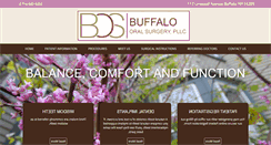 Desktop Screenshot of buffalooralsurgery.com
