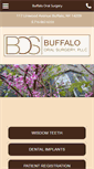 Mobile Screenshot of buffalooralsurgery.com
